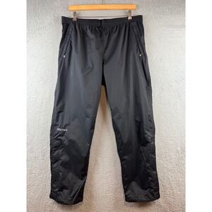 Marmot Mens  Waterproof Rain Pants Black XL Short Hiking Outdoor